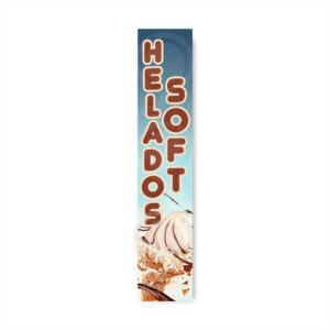 Mini Pendón Helados Soft