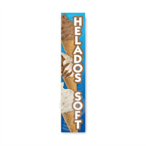Mini Pendón Helados Soft