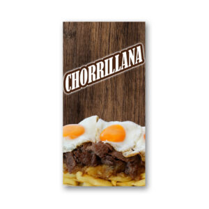 Pendon Publicitario Colgante Chorrillana