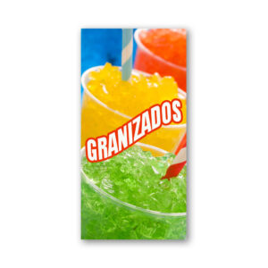 Pendón Publicitario Colgante Granizados