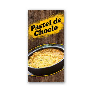 Pendon Publicitario Colgante Pastel de Choclo