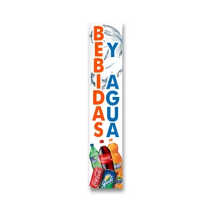 Mini Pendón Agua, Bebidas