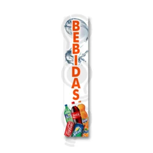 Mini Pendón Bebidas