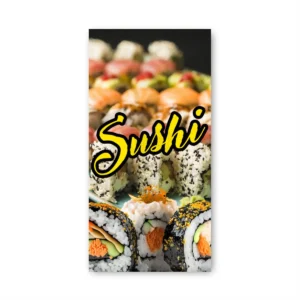 Fabrica de pendones | Pendon Publicitario Colgante Sushi