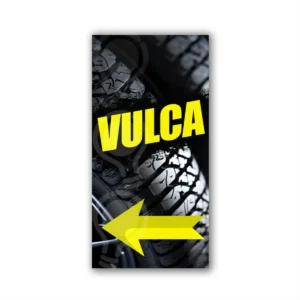 Pendón Vulca Flecha Izquierda
