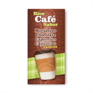 Pendon publicitario colgante Café