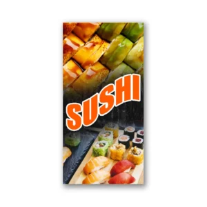 Pendon Publicitario Colgante Sushi