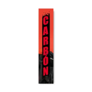 Mini Pendón Carbón