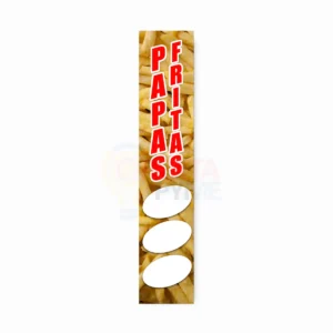 Pendón Publicitario Colgante Papas Fritas