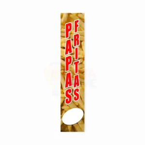 Pendón Publicitario Colgante Papas Fritas