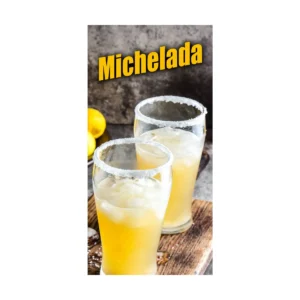 Pendon Publicitario Colgante Micheladas