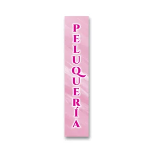 Mini Pendon publicitario Peluquería
