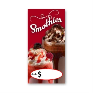 Pendon Publicitario Colgante Smoothies
