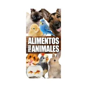 Pendón Publicitario Colgante Alimentos para Mascotas