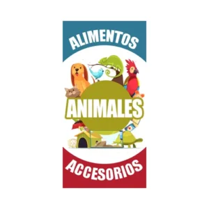 Pendón Publicitario Colgante Alimentos para Mascotas
