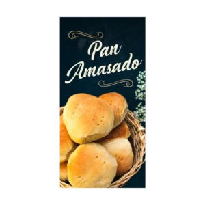 Pendon Publicitario Colgante Pan Amasado