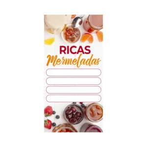 Pendón Publicitario Colgante Mermelada