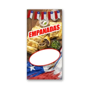 Pendon Publicitario Colgante Empanadas de Horno